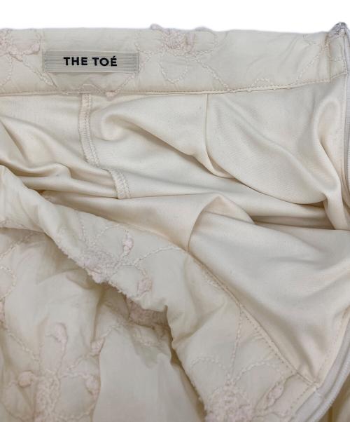 THE TOE（ザ・トゥー）THE TOE (ザ・トゥー) Evros Quilting Skirt / TT25121408 アイボリー サイズ:Sの古着・服飾アイテム