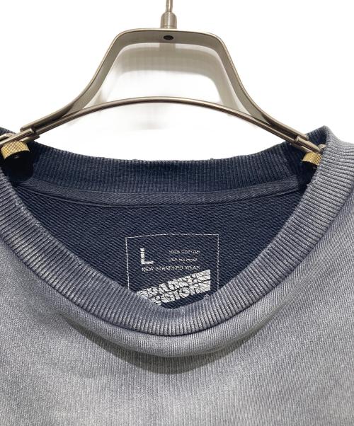 DANKE SCHON（ダンケ シェーン）Danke schon (ダンケ シェーン) SPRAY PIGMENT SWEAT CREWNECK / フェード加工スウェット サイズ:Lの古着・服飾アイテム