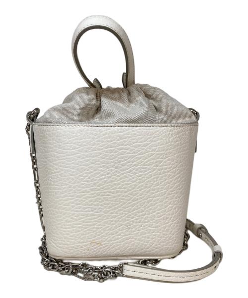 Maison Margiela（メゾンマルジェラ）Maison Margiela (メゾンマルジェラ) 5AC BUCKET SMALL アイボリーの古着・服飾アイテム
