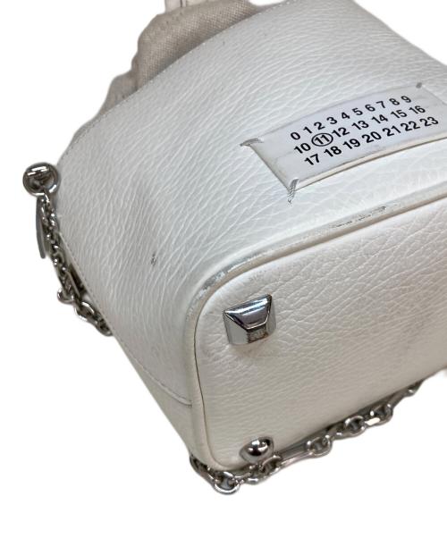 Maison Margiela（メゾンマルジェラ）Maison Margiela (メゾンマルジェラ) 5AC BUCKET SMALL アイボリーの古着・服飾アイテム