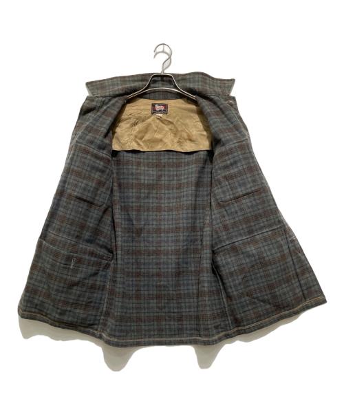WOOLRICH（ウールリッチ）WOOLRICH (ウールリッチ) 50s ウールチェックハンティングジャケット グリーン サイズ:38の古着・服飾アイテム