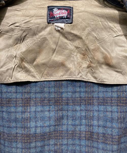 WOOLRICH（ウールリッチ）WOOLRICH (ウールリッチ) 50s ウールチェックハンティングジャケット グリーン サイズ:38の古着・服飾アイテム