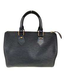LOUIS VUITTON（ルイ ヴィトン）の古着「エピスピーディ25ハンドバッグ」｜ブラック
