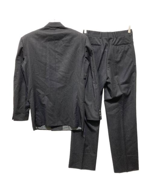 GIORGIO ARMANI（ジョルジオアルマーニ）GIORGIO ARMANI (ジョルジオアルマーニ) ダブルブレストセットアップスーツ グレー サイズ:44REGの古着・服飾アイテム