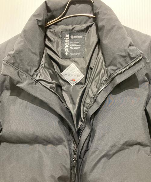 PHENIX（フェニックス）PHENIX (フェニックス) FREAK'S STORE (フリークスストア) SP GORE-TEX WINDSTOPPER SHORT DOWN JACKET / ダウンジャケット / 1056330800018 ブラック サイズ:Mの古着・服飾アイテム