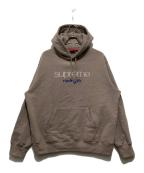 SUPREMEシュプリーム）の古着「26SS Classic Logo Hooded Sweatshirt / ﾊﾟｰｶｰ」｜ブラウン