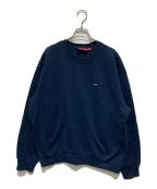SUPREMEシュプリーム）の古着「25FW Small Box Crewneck/スモールボックスクルーネック」｜ネイビー