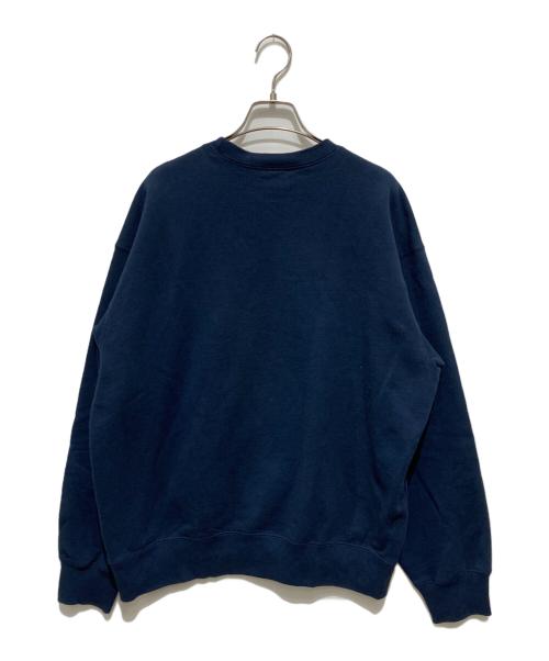 SUPREME（シュプリーム）Supreme (シュプリーム) 25FW Small Box Crewneck/スモールボックスクルーネック ネイビー サイズ:Mの古着・服飾アイテム