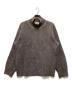 MAISON KITSUNE（メゾンキツネ）の古着「RIBBED PULLOVER ハイネックニット /  DM00511KT1006」｜グレー