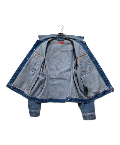 MEMBERS OF THE RAGE（メンバーズ オブ ザ レイジ）MEMBERS OF THE RAGE (メンバーズ オブ ザ レイジ) Denim Trucker Jacke / デニムジャケット インディゴ サイズ:Lの古着・服飾アイテム