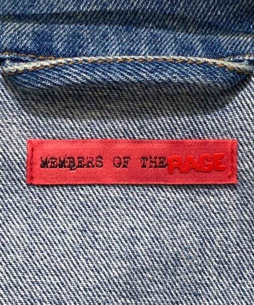 MEMBERS OF THE RAGE（メンバーズ オブ ザ レイジ）MEMBERS OF THE RAGE (メンバーズ オブ ザ レイジ) Denim Trucker Jacke / デニムジャケット インディゴ サイズ:Lの古着・服飾アイテム