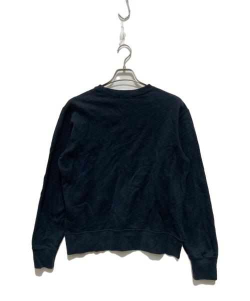 A BATHING APE（アベイシングエイプ）A BATHING APE (アベイシングエイプ) BAPEロゴ スウェットシャツ ブラック サイズ:Lの古着・服飾アイテム