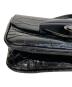 中古・古着 KENZO (ケンゾー) クロコ柄 ショルダーバッグ / Medium Croc Emboss ブラック サイズ:OneSize：11000円