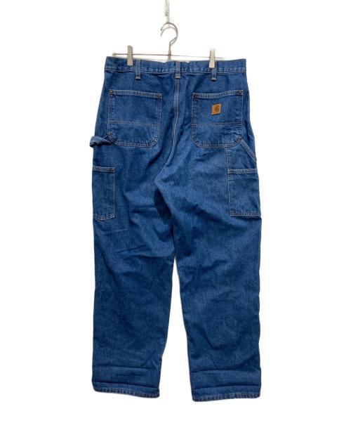 CarHartt（カーハート）CarHartt (カーハート) ウォッシュドロガーダブルフロントワークジーン インディゴ サイズ:W36の古着・服飾アイテム