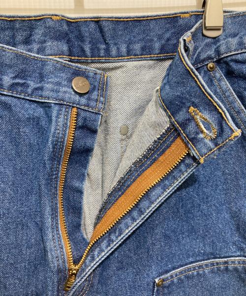 CarHartt（カーハート）CarHartt (カーハート) ウォッシュドロガーダブルフロントワークジーン インディゴ サイズ:W36の古着・服飾アイテム