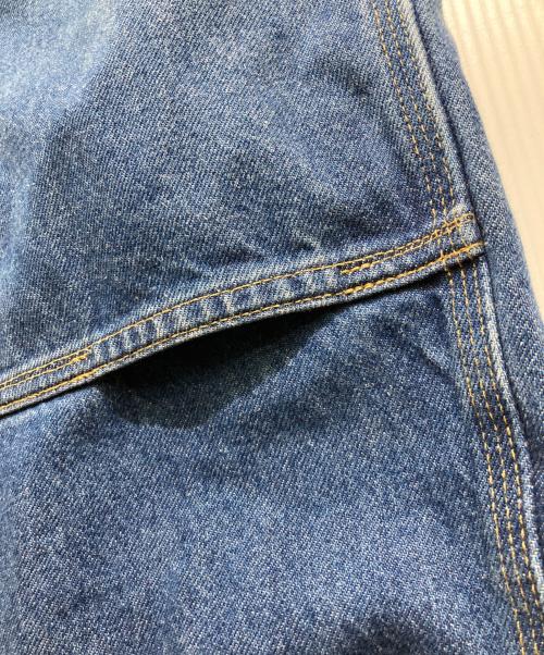 CarHartt（カーハート）CarHartt (カーハート) ウォッシュドロガーダブルフロントワークジーン インディゴ サイズ:W36の古着・服飾アイテム