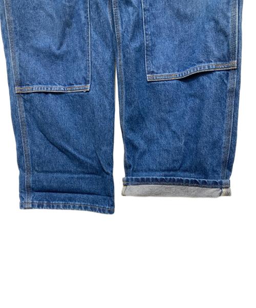 CarHartt（カーハート）CarHartt (カーハート) ウォッシュドロガーダブルフロントワークジーン インディゴ サイズ:W36の古着・服飾アイテム