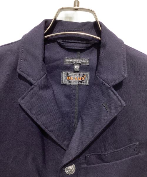 BEAMS PLUS（ビームスプラス）BEAMS PLUS (ビームスプラス) Engineered Garments (エンジニアド ガーメンツ) 別注ブレザージャケット ネイビー サイズ:XSの古着・服飾アイテム