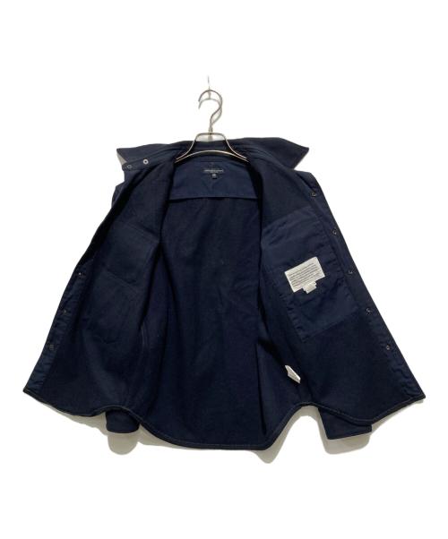 Engineered Garments（エンジニアド ガーメンツ）Engineered Garments (エンジニアド ガーメンツ) ショルダー・エルボーパッチウールジャケット ネイビー サイズ:XSの古着・服飾アイテム