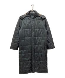 BURBERRY（バーバリー）の古着「中綿コート」｜ブラック