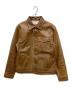 OLD GAP（オールドギャップ）の古着「レザートラッカージャケット」｜ブラウン