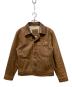 OLD GAP (オールドギャップ) レザートラッカージャケット ブラウン サイズ:M：20000円