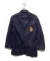 POLO RALPH LAUREN（ポロ・ラルフローレン）の古着「コットンテーラードワッペンジャケット」｜ネイビー