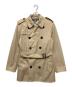 BURBERRY（バーバリー）の古着「ダブルトレンチコート」｜ベージュ