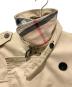 中古・古着 BURBERRY (バーバリー) ダブルトレンチコート ベージュ サイズ:L：10000円