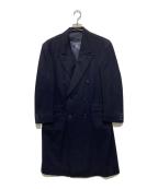 Burberrysバーバリーズ）の古着「90sカシミヤダブルコート」｜ネイビー