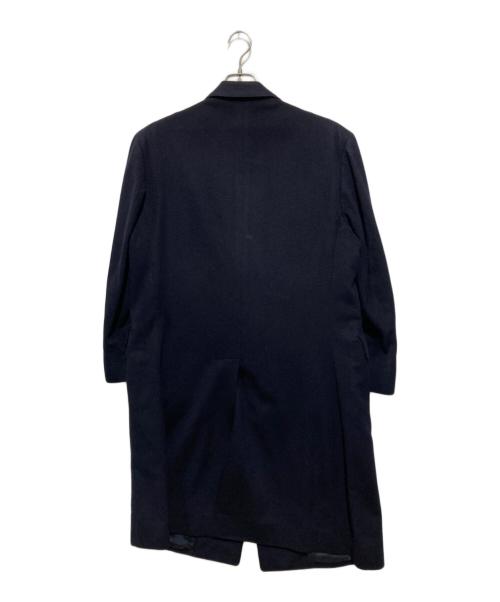 Burberrys（バーバリーズ）Burberrys (バーバリーズ) 90sカシミヤダブルコート ネイビー サイズ:48の古着・服飾アイテム