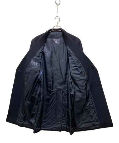 Burberrys（バーバリーズ）Burberrys (バーバリーズ) 90sカシミヤダブルコート ネイビー サイズ:48の古着・服飾アイテム