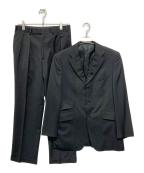 BURBERRY BLACK LABELバーバリーブラックレーベル）の古着「袖裏ストライプ3ピース3Bスーツ」｜ブラック