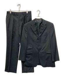 BURBERRY BLACK LABEL（バーバリーブラックレーベル）の古着「袖裏ストライプ3ピース3Bスーツ」｜ブラック