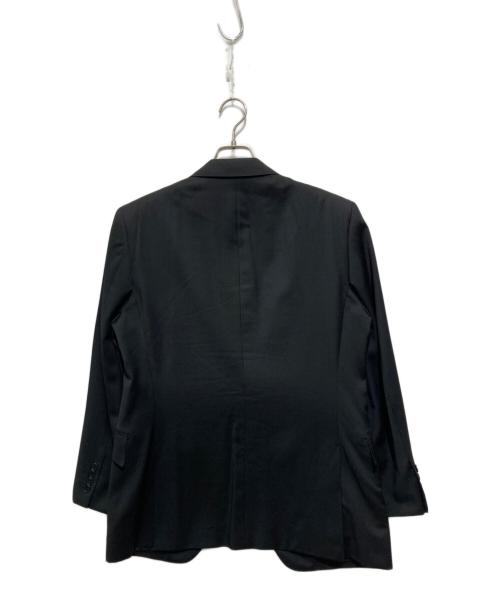 BURBERRY BLACK LABEL（バーバリーブラックレーベル）BURBERRY BLACK LABEL (バーバリーブラックレーベル) 袖裏ストライプ3ピース3Bスーツ ブラック サイズ:38Lの古着・服飾アイテム