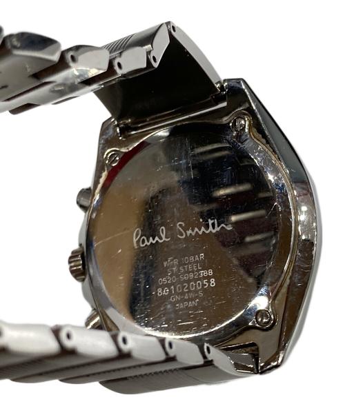 PAUL SMITH（ポールスミス）Paul Smith (ポールスミス) Final Eyes Chronograph / クロノグラフ / 801020058 ブラック×シルバー サイズ:OneSizeの古着・服飾アイテム