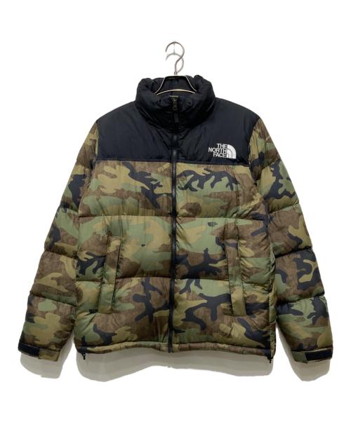 THE NORTH FACE（ザ ノース フェイス）THE NORTH FACE (ザ ノース フェイス) CR Nuptse Jacket & Blanket カーキ サイズ:Lの古着・服飾アイテム
