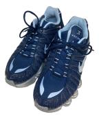 NIKEナイキ）の古着「W SHOX TL OBSIDIAN/MTLC PLATINUM-LT ARMORY BLUE」｜ネイビー