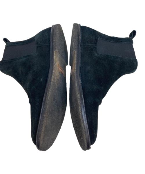 Saint Laurent Paris（サンローランパリ）Saint Laurent Paris (サンローランパリ) スウェード/スエードサイドゴアブーツ ブラック サイズ:40の古着・服飾アイテム