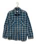 stussy（ステューシー）の古着「00s oldチェックネルシャツ」｜ネイビー