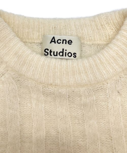 Acne studios（アクネ ストゥディオス）Acne studios (アクネ ストゥディオス) DANIA MOHAIR PAW14 ホワイト サイズ:XSの古着・服飾アイテム