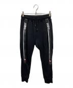 DSQUARED2ディースクエアード）の古着「ジョギングパンツ/LADIES D2Line Sweatpants」｜ブラック