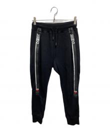 DSQUARED2（ディースクエアード）の古着「ジョギングパンツ/LADIES D2Line Sweatpants」｜ブラック