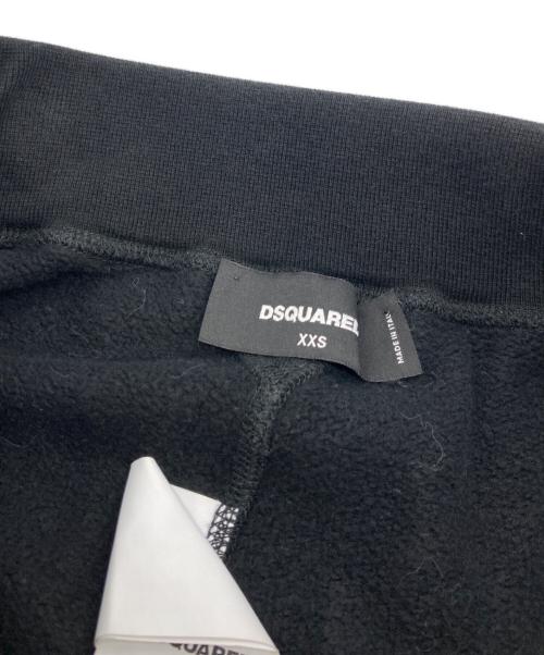 DSQUARED2（ディースクエアード）DSQUARED2 (ディースクエアード) ジョギングパンツ/LADIES D2Line Sweatpants ブラック サイズ:XXSの古着・服飾アイテム