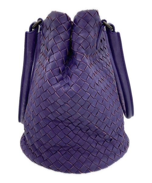 BOTTEGA VENETA（ボッテガベネタ）BOTTEGA VENETA (ボッテガベネタ) イントレチャートハンドバッグ／バケツ型 トートバッグの古着・服飾アイテム