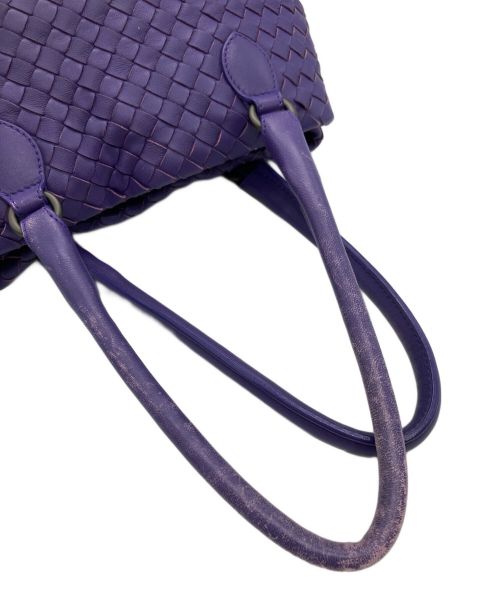 BOTTEGA VENETA（ボッテガベネタ）BOTTEGA VENETA (ボッテガベネタ) イントレチャートハンドバッグ／バケツ型 トートバッグの古着・服飾アイテム