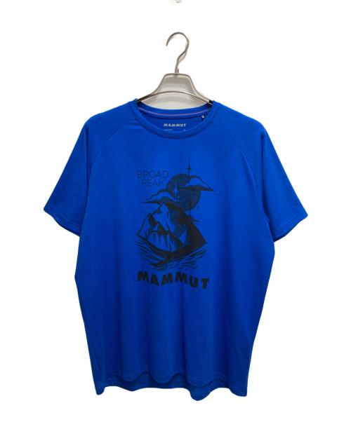 MAMMUT（マムート）MAMMUT (マムート) マウンテン Tシャツ Mountain T-Shirt ブルー サイズ:２XLの古着・服飾アイテム