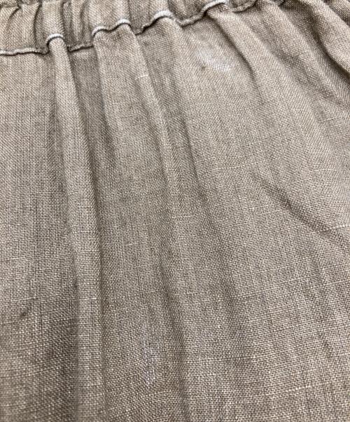 Drawing Numbers（ドローイングナンバーズ）Drawing Numbers (ドローイングナンバーズ) リネンシャツワンピース ブラウン サイズ:38の古着・服飾アイテム