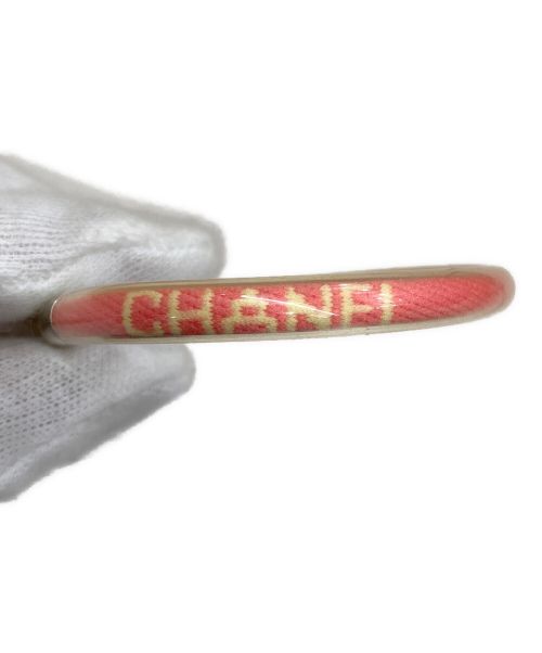 CHANEL（シャネル）CHANEL (シャネル) スポーツラインラバーブレスレット ピンク サイズ:-の古着・服飾アイテム