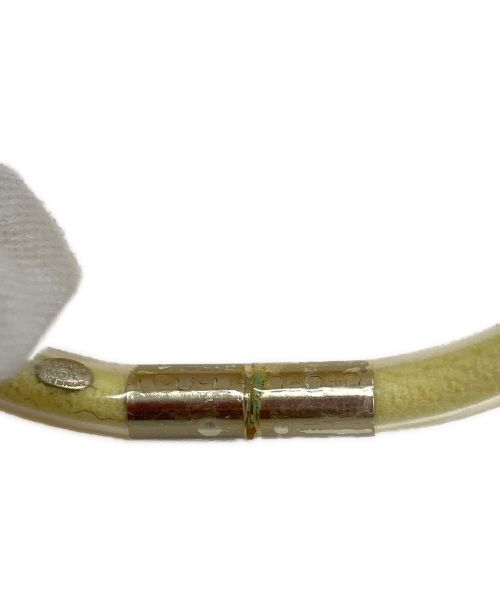 CHANEL（シャネル）CHANEL (シャネル) スポーツラインラバーブレスレット イエロー サイズ:-の古着・服飾アイテム